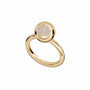 Circle To Yourself Ring, Yellow Gold, Diamonds