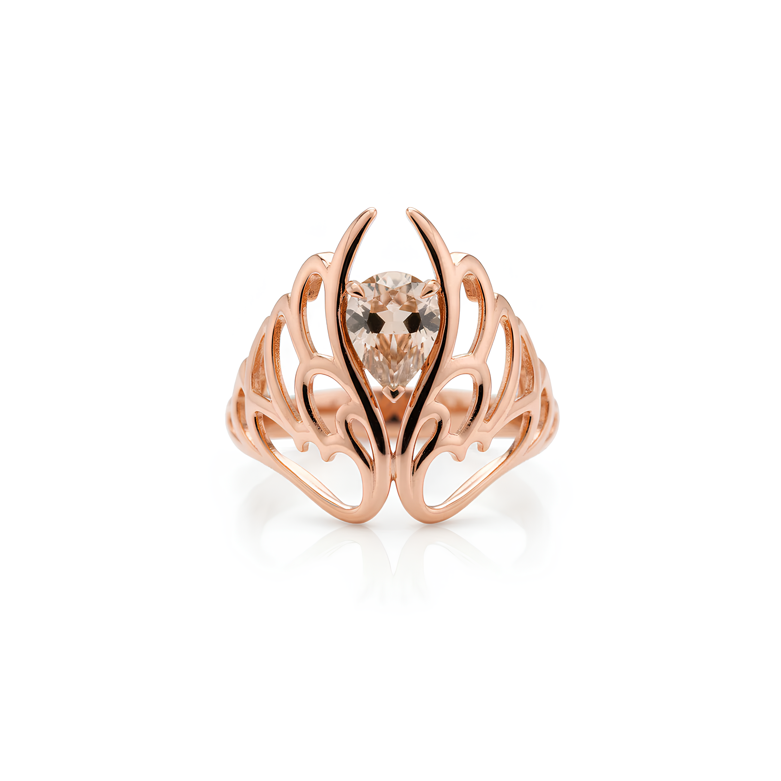 Soaring Elegance Ring Morganite