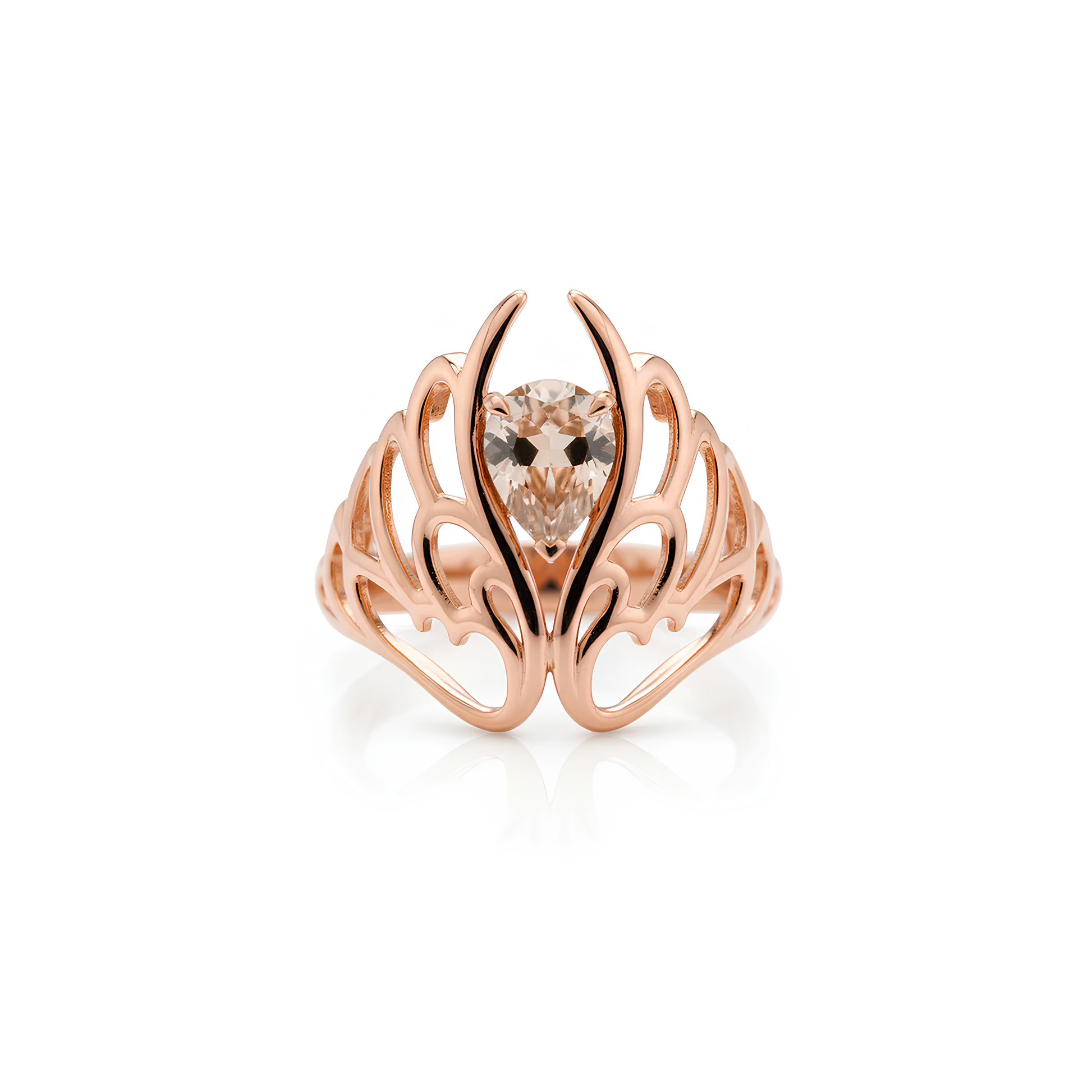 Soaring Elegance Ring Morganite
