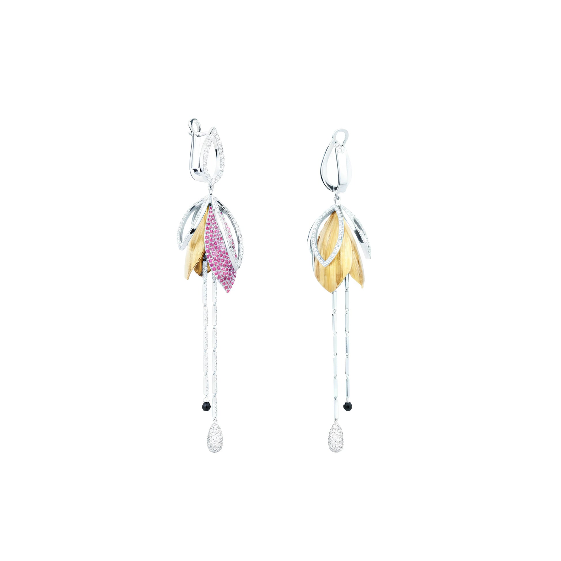Soaring Elegance Earrings Sapphires
