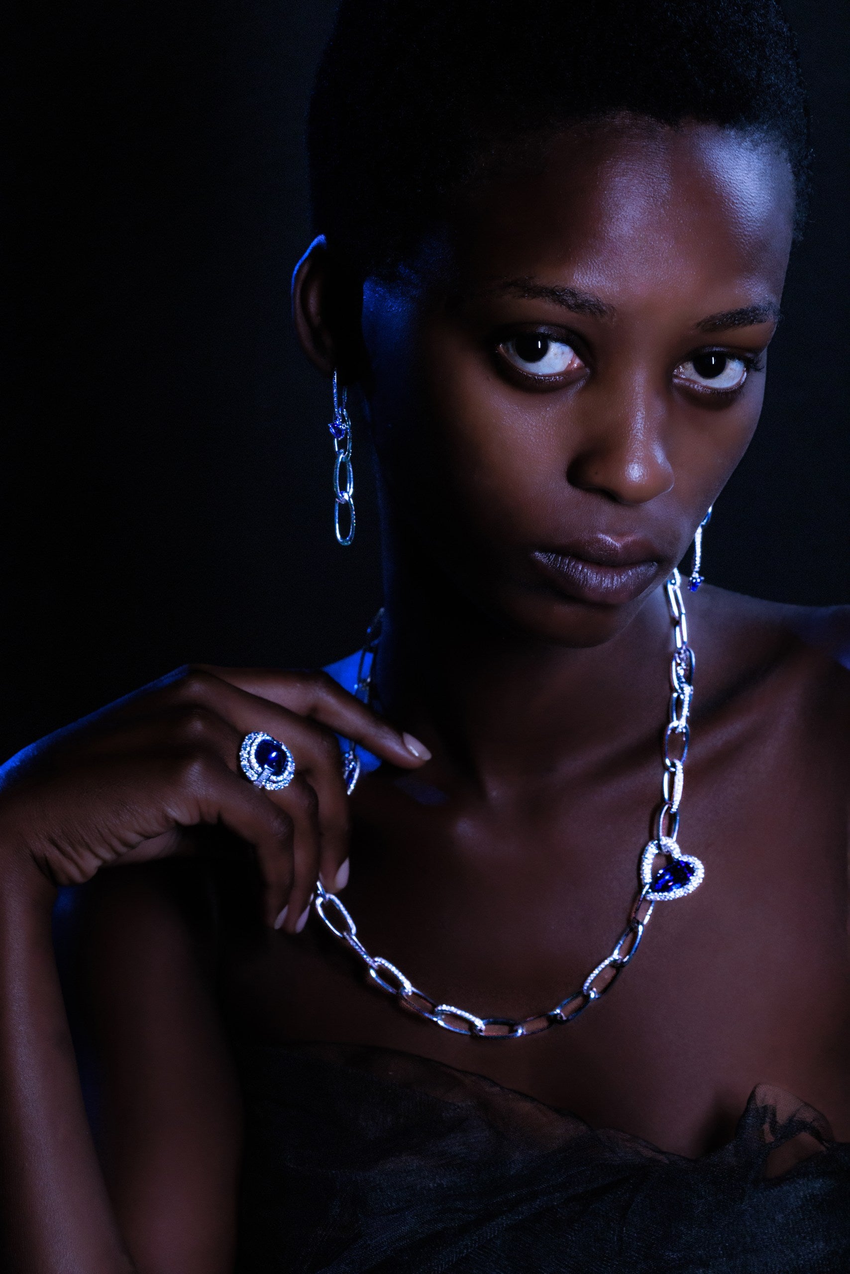 Soaring Elegance Earrings Tanzanites