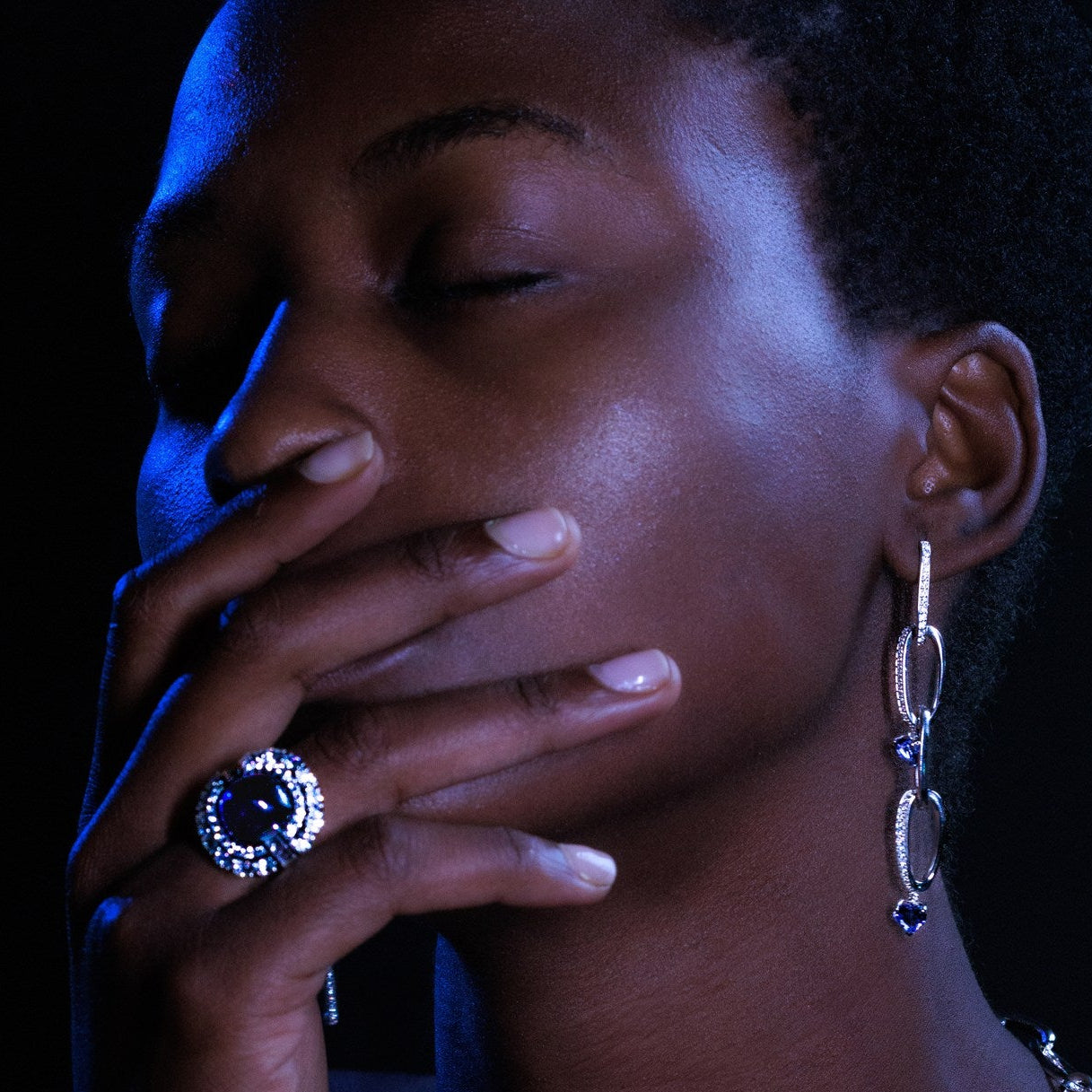 Soaring Elegance Earrings Tanzanites