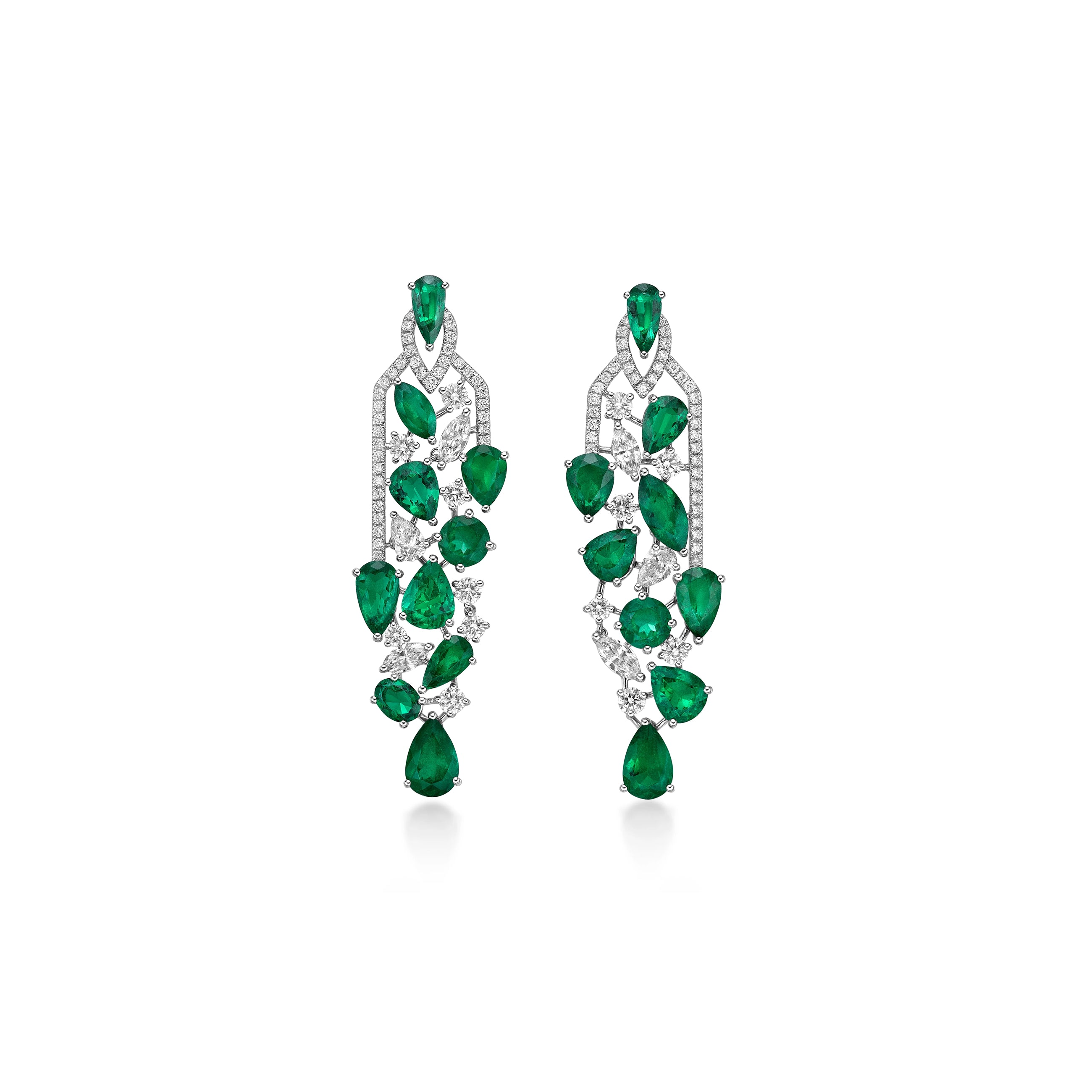 Essence of Color Earrings Emerald