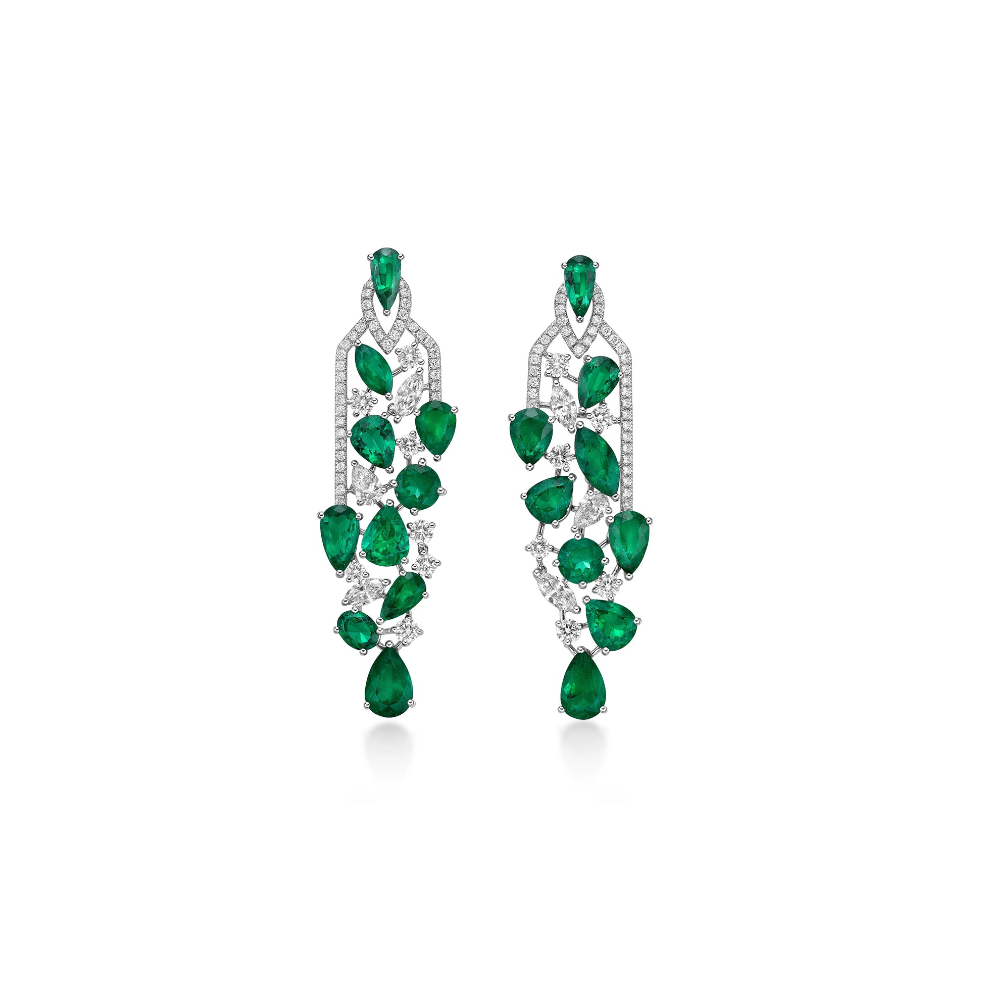 Essence of Color Earrings Emerald