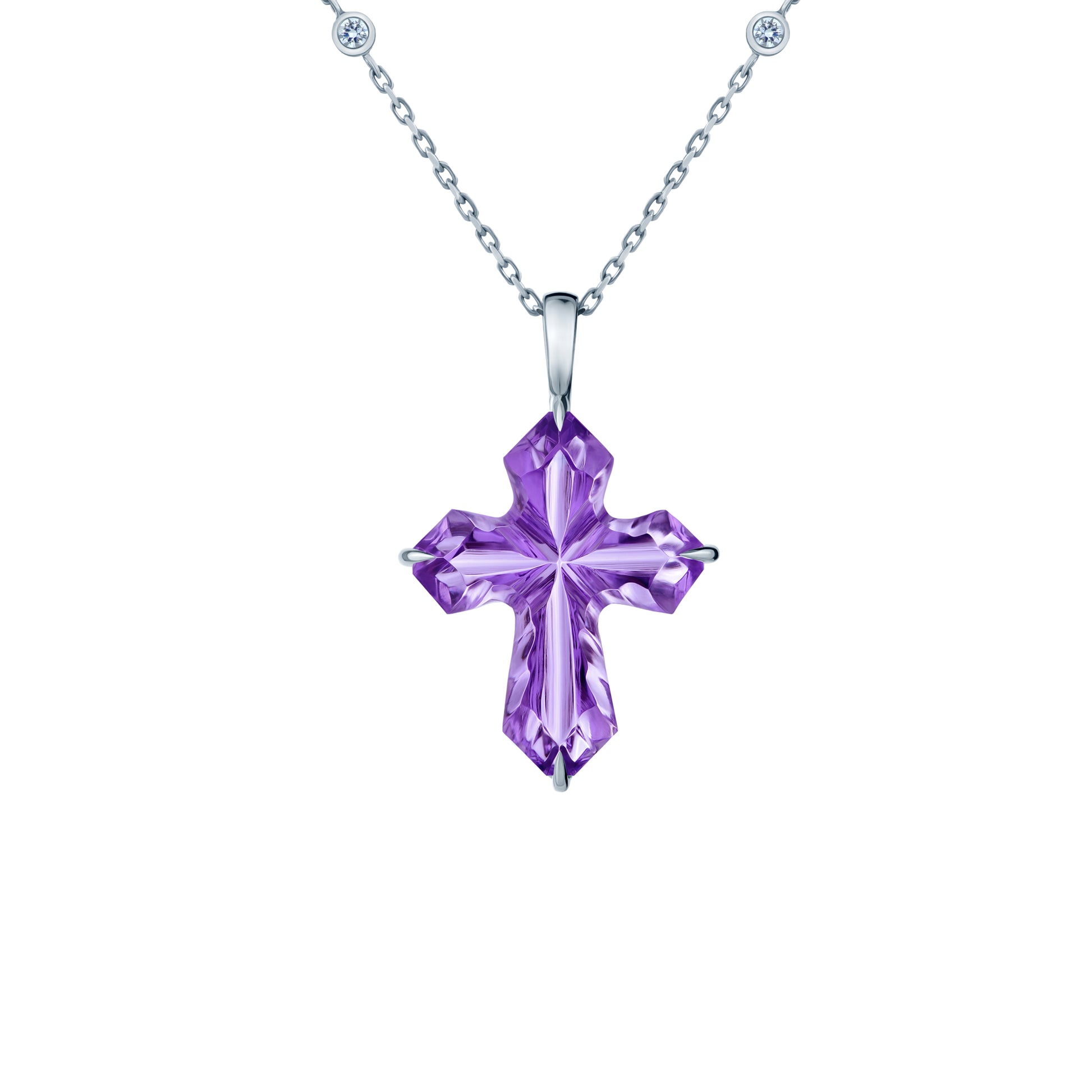 Amethyst Cross