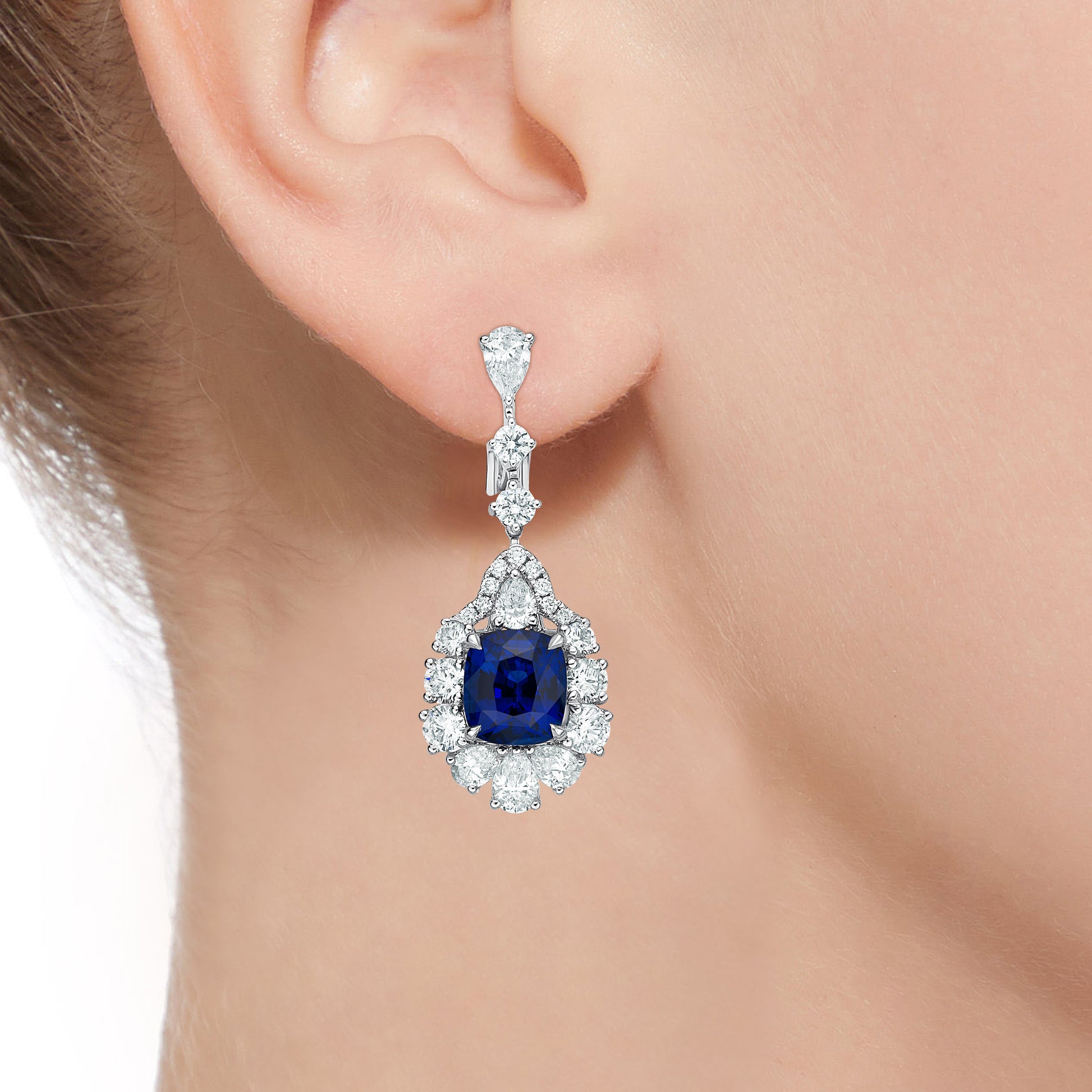 Essence of Color Earrings Blue Sapphire