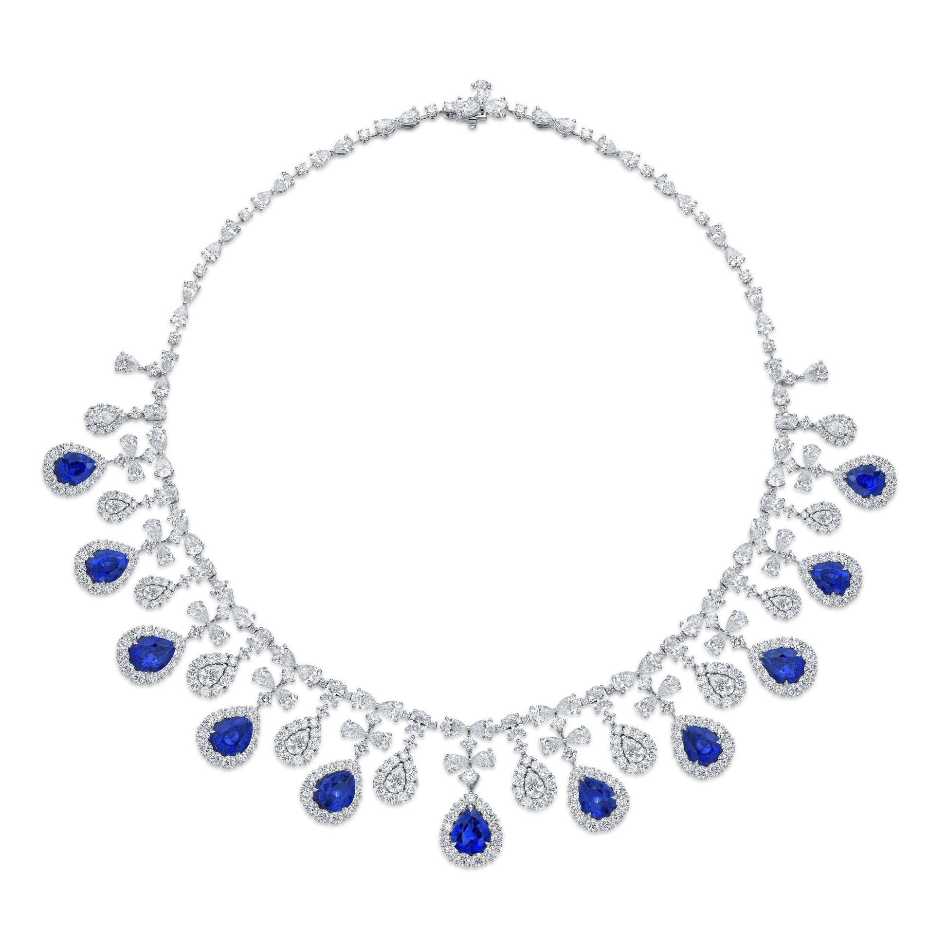 Essence of Color Necklace Blue Sapphire