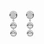Flow Within Earrings, White Gold, Diamonds