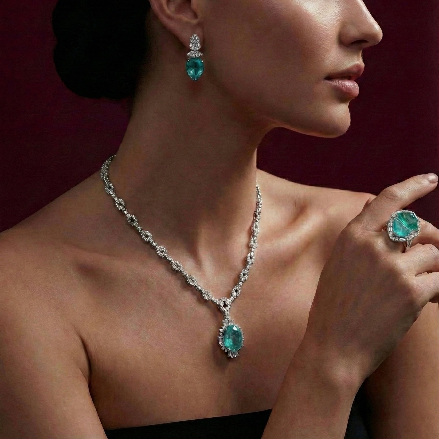 Essence of Colour Necklace Paraiba