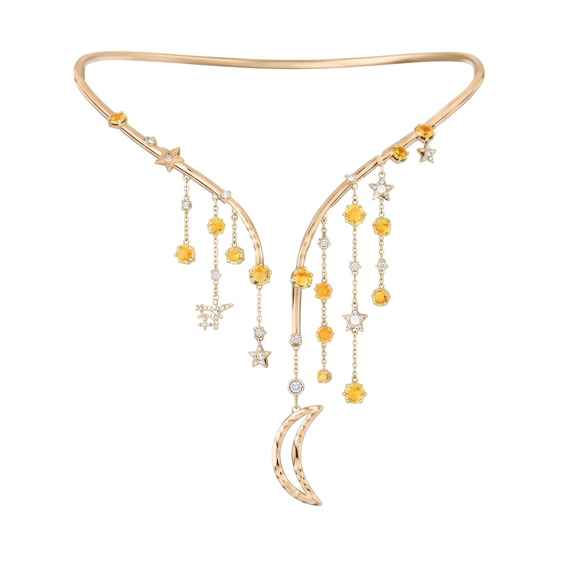 Soaring Elegance Necklace Sapphires