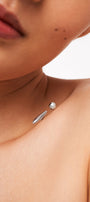 Breath And Be Ring, 18K White Gold, Diamonds