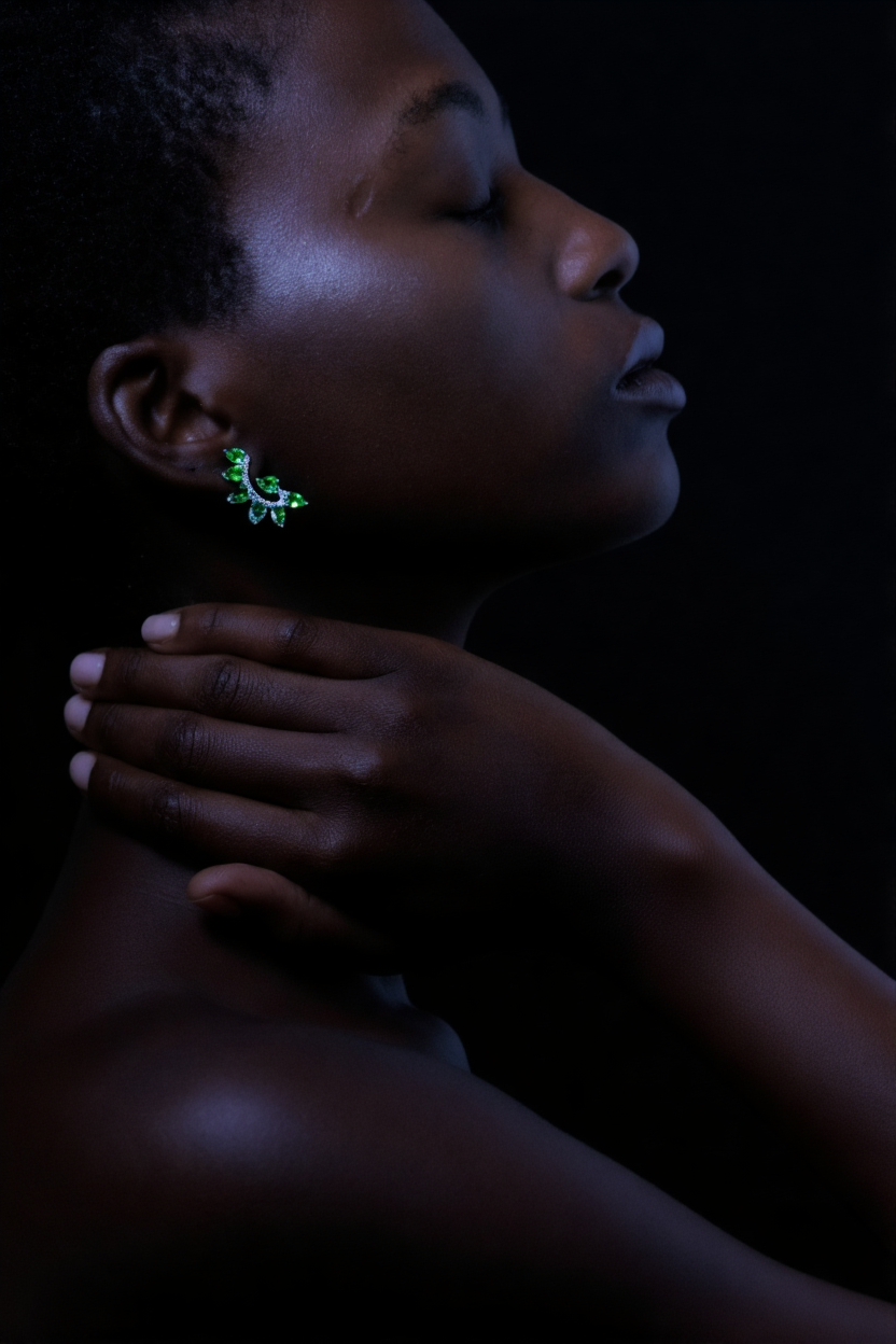 Soaring Elegance Earrings Tsavorite